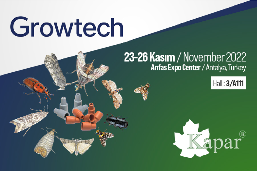 We will meet with you, our valuable visitors, at the 23-26 November Growtech Fair.